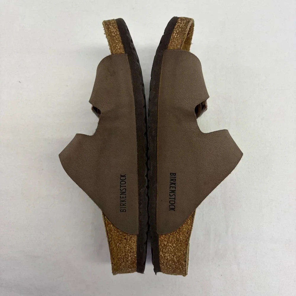 Birkenstock Arizona Sandals Kids US 1- 1 1/2 32EU Brown Two Strap Slide Boho